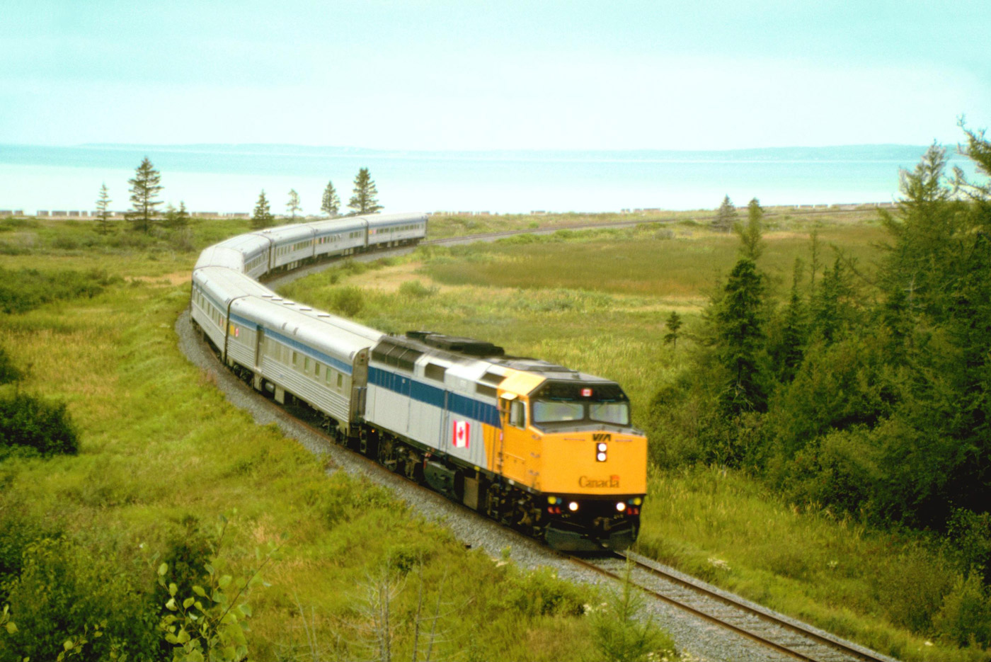 voyage train quebec