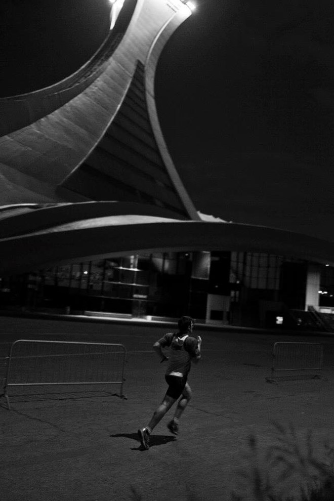 Crédit: Karel Cladek, Course nocturne de Montréal