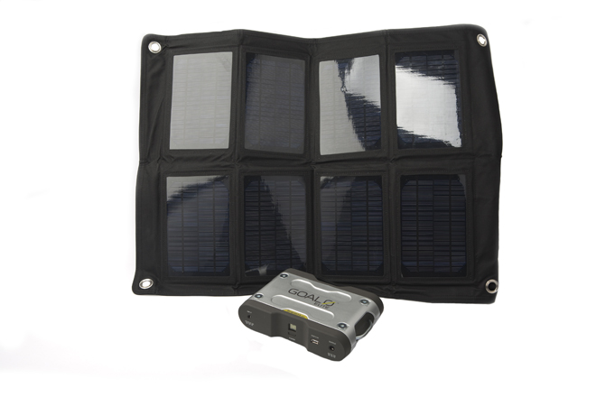 Batterie portative chargeur de piles GUIDE 12 + panneau solaire NOMADE 5 -  GOALZERO