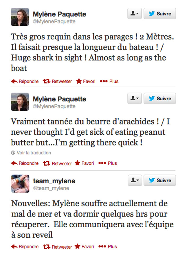 Crédit: Twitter, Mylène Paquette