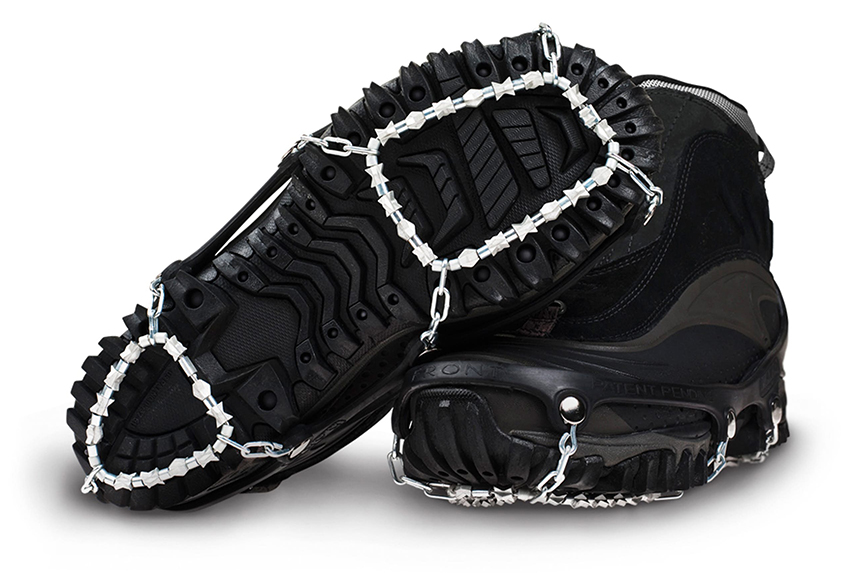 EIVOTOR Crampon à Neige Antidérapant 24 Dents Crampons de Glace Universelles Traction Antidérapant Grips Crampons pour Chaussures de Marche descalade de randonnée L/XL de Jogging EIVOTOR Crampon à Neige Antidérapant 24 Dents Crampons de Glace Universelles Traction Antidérapant Grips Crampons pour Chaussures de Marche descalade de randonnée L/XL de Jogging