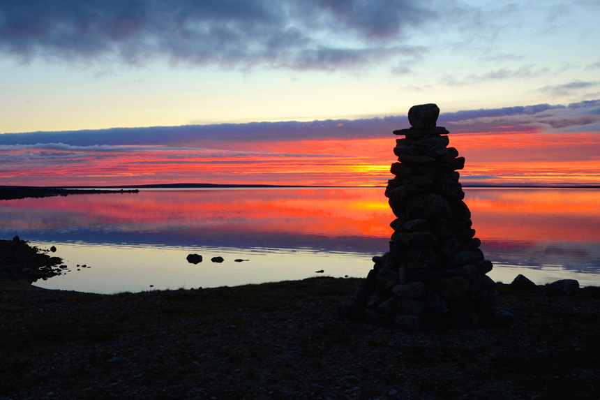 Inuksuk Pingualuit © Isabelle Dubois