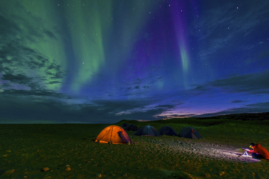 Aurores boreales Tursujuq © Steve Deschênes