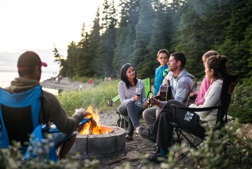 Camping au parc national de l'Archipel de Migan  Parcs Canada