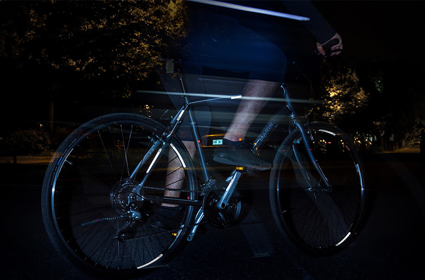 3 équipements lumineux pour le vélo… approuvés par la police !