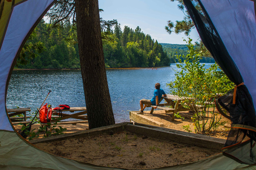 Camping © mont-trembant.ca