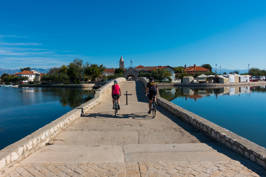 Le village de Nin, près de Split © Antoine Stab