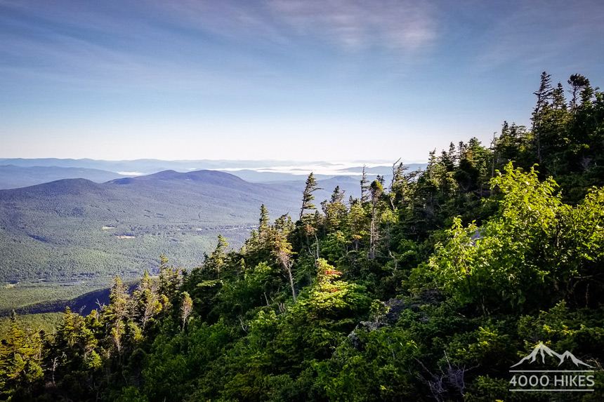 Premire vue de la traverse  4000 Hikes