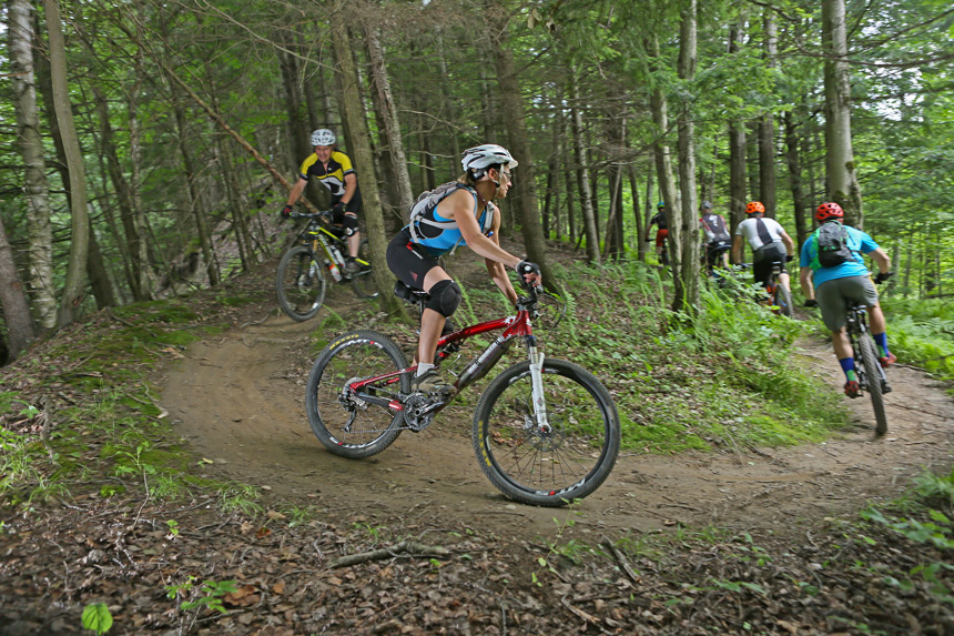 Vélo de montagne © Parc de la Gorge de Coaticook